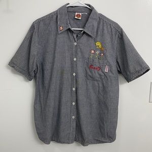 Looney tunes vintage tweety black white shirt